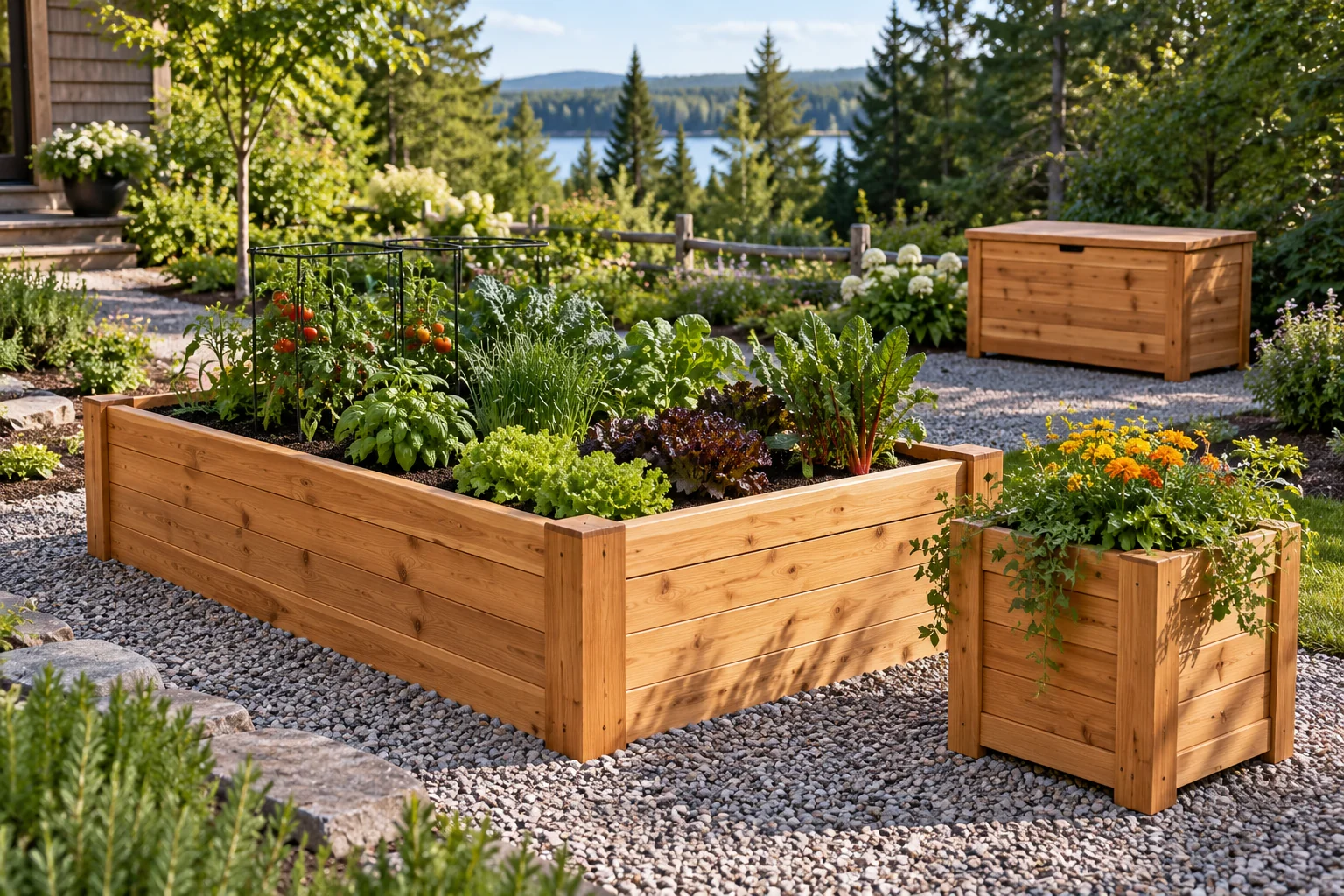 Visuel d’inspiration : Jardin et rangement