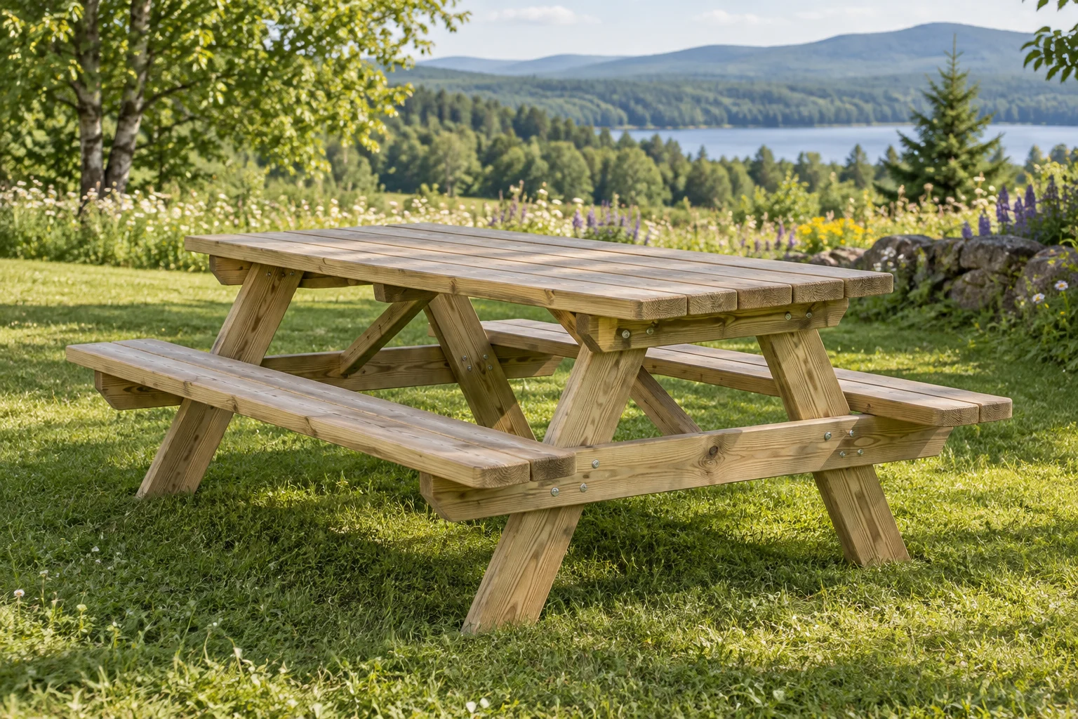 Tables à pique-nique